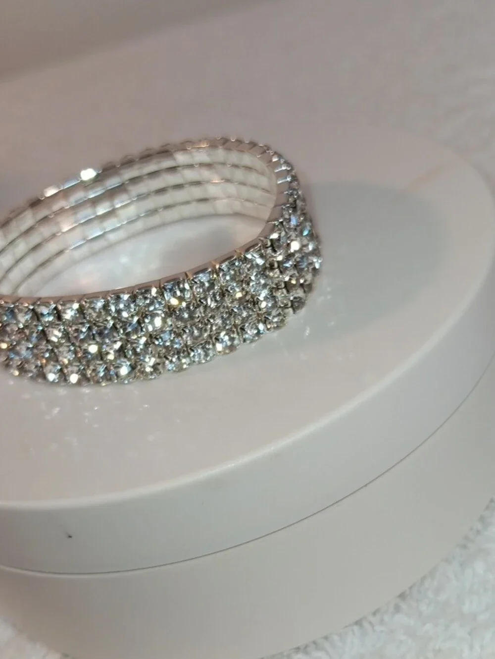 N/A sparkling silver